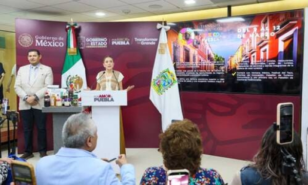 Gobernador Armenta resalta crecimiento turístico en Puebla