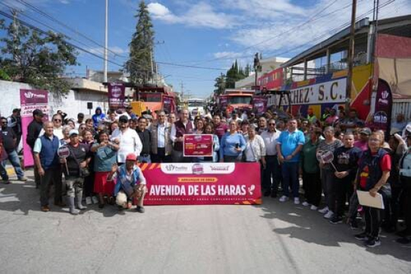 Pepe Chedraui inicia rehabilitación vial en Las Haras