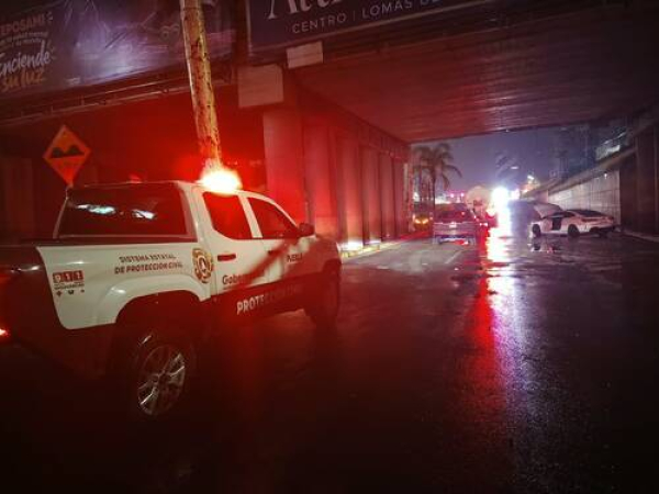 Lluvias generan afectaciones leves en Puebla
