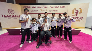 Deportistas poblanos obtienen seis medallas en Tlaxcala