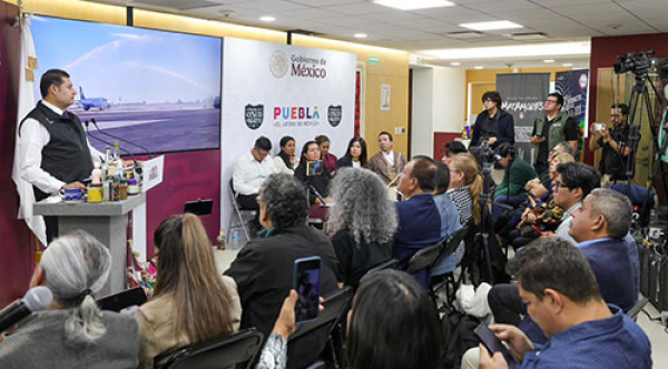 Gobierno estatal transforma eficiencia financiera en más obra para Puebla