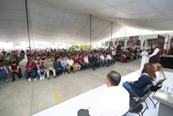 Presenta Ayuntamiento de Puebla avances en Xonacatepec