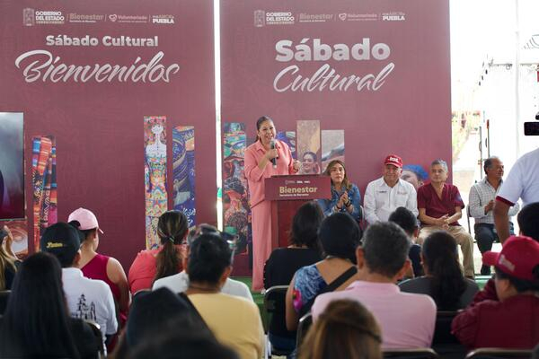 Realizan "Sábado Cultural" en Hueyotlipan