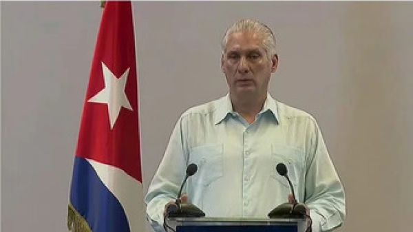 Miguel Díaz-Canel, presidente de Cuba