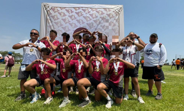 Primera medalla de oro en Rugby M-17 para Puebla