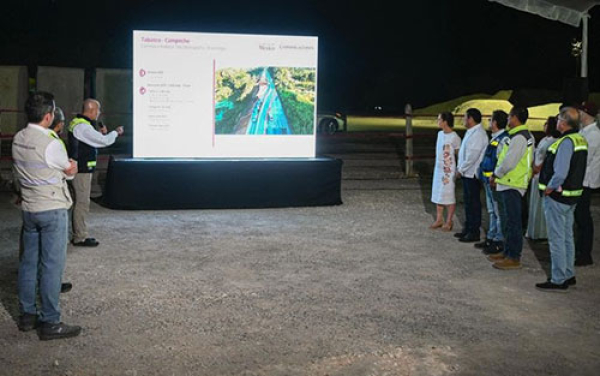 Supervisa Sheinbaum ampliación carretera Macuspana - Escárcega