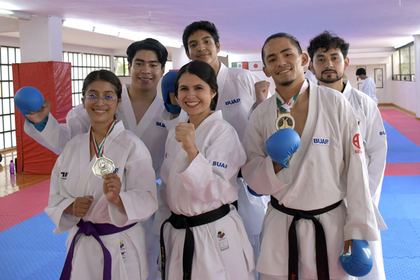 Destaca BUAP en Campeonato Nacional de Karate