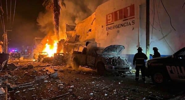 Explota coche bomba en Zacatecas