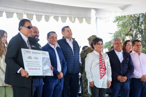 Comenzaron dos obras en San Martin Texmelucan