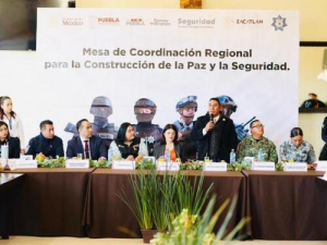 Desde Zacatl&aacute;n, refuerzan estrategias de seguridad