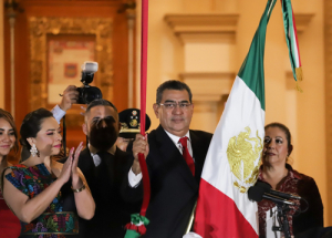 ¿Cómo celebraron los poblanos el grito de independencia?