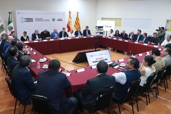 Encuentro Puebla-Cataluña impulsa cooperación económica