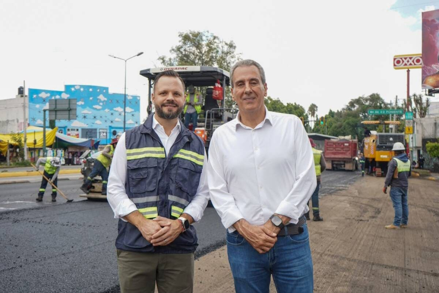 Avanza rehabilitación del bulevar Héroes del 5 de Mayo