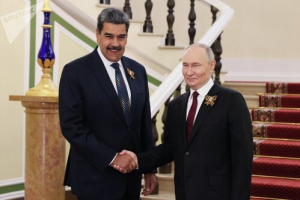 Nicolás Maduro, presidente de Venezuela | Vladimir Putin, presidente de Rusia 