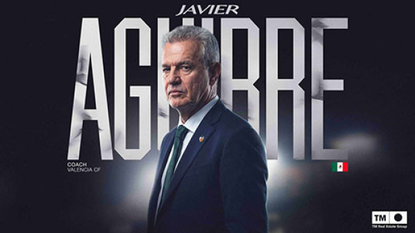 El Valencia CF acuerda con Javier Aguirre como nuevo entrenador