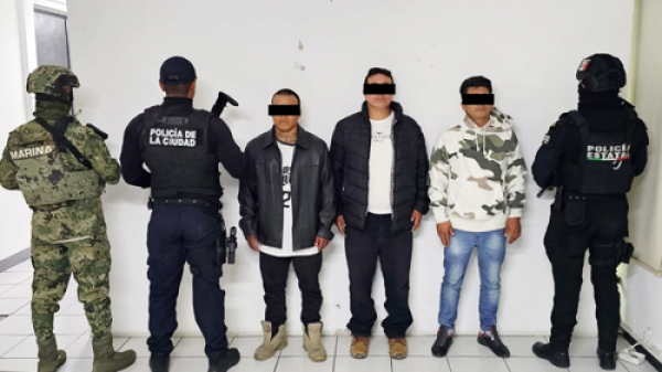 Detienen a sujetos involucrados en homicidio ocurrido en Amozoc