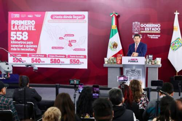 Fortalece Puebla obra pública e industria con apoyo federal