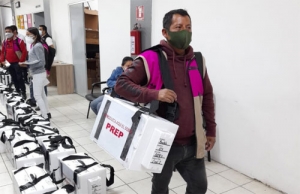 Inicia INE Puebla entrega de paquetes electorales
