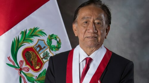 Jos&eacute; Mar&iacute;a Balc&aacute;zar, presidente interino de Per&uacute;