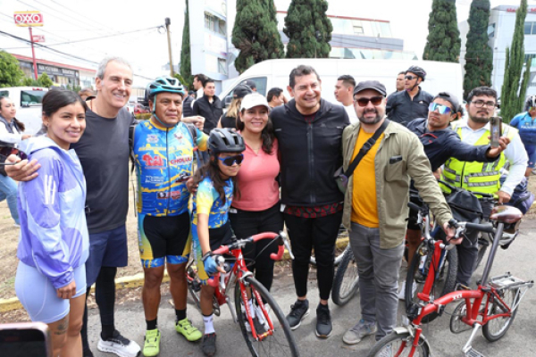 Se ampliará la ciclovía desde Puebla a San Andrés y San Pedro Cholula