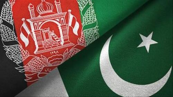 Banderas de Afganistán y Pakistán