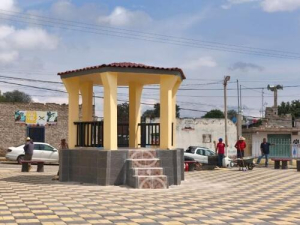 Restauran plaza de Santa María Techachalco