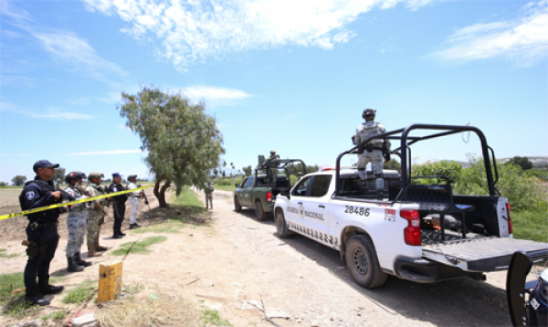 Combate al huachicol en los Reyes de Juárez