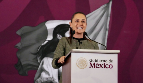 En Puebla, Claudia Sheinbaum destaca reducción en pobreza