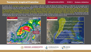 Ondas tropicales provocarán lluvias fuertes e intensas