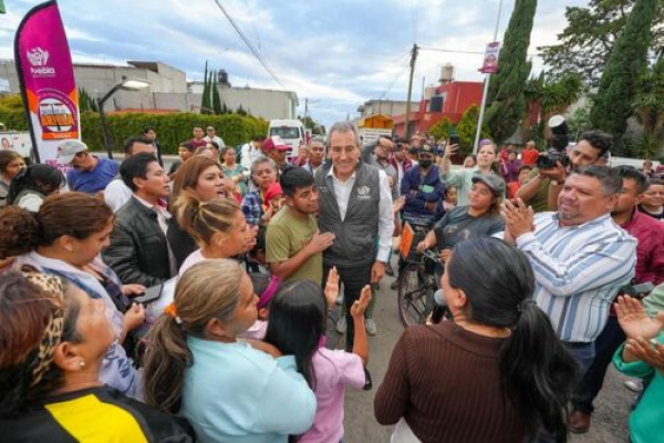 &quot;Puebla Brilla&quot; beneficia a más de 350 mil habitantes