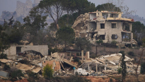 Destrucción generada por ataques de Israel 