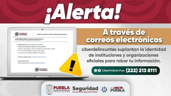 ¡Cuidado! Correos fake buscan robar información