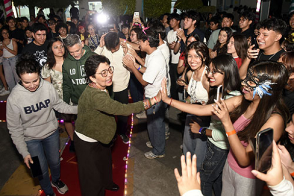 Campamento de la BUAP en bachillerato, encuentro entre estudiantes