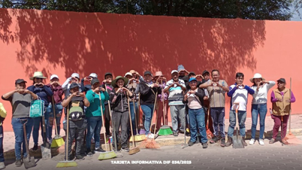 SEDIF y la ciudadanía embellecen a Puebla