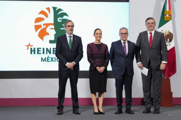 Heineken invertirá 2 mil 750 mdd para construir una planta cervecera en Yucatán