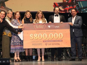 &quot;El Mago Interno&quot; dona 800 mil pesos para CEPOSAMI