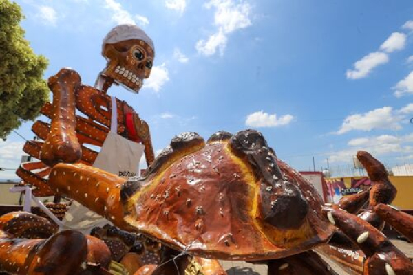 ¡Visita el Valle de Catrinas en Atlixco!