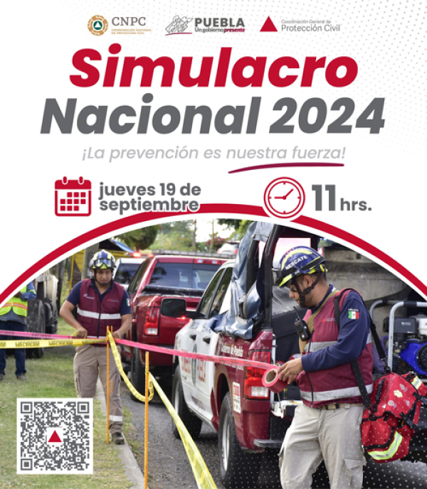 Simulacro Nacional 2024, ¿cuándo se llevará a cabo?