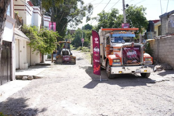 Arranca obras de pavimentación en Guadalupe Hidalgo