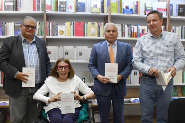 Sabina Berman presenta &quot;Los billonarios desaparecen...&quot;