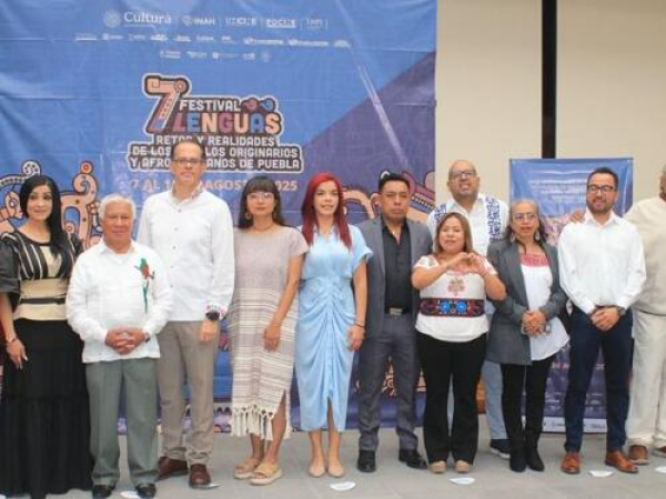 Se inaugura el Festival &quot;7 Lenguas&quot; en Puebla