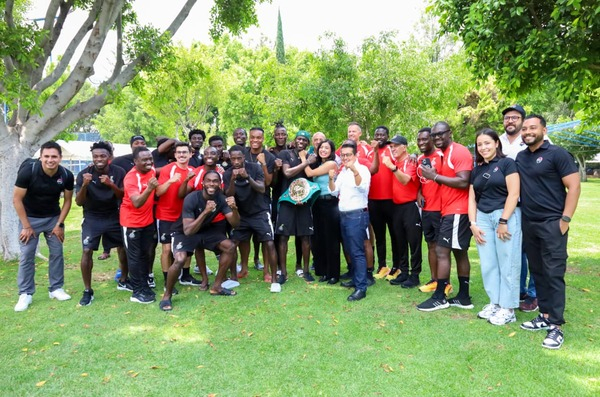 Selección de Ghana llega a Puebla
