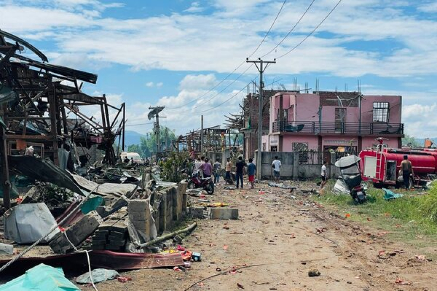Birmania: Mueren 46 personas en explosión