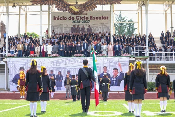 Puebla inaugura ciclo escolar 2026-2027