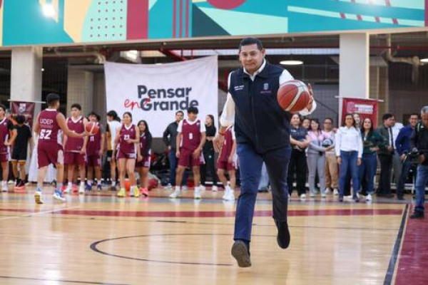 Puebla impulsa el básquetbol juvenil: Armenta