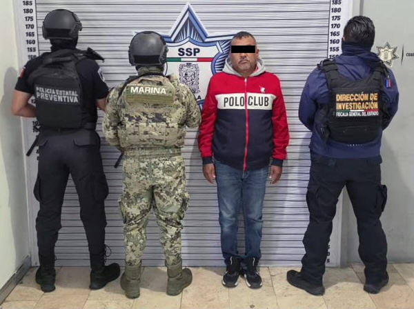 Marina, SSP y FGE detienen a criminal en la Mixteca