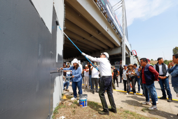 San Andrés Cholula, espacio digno con la faena comunitaria