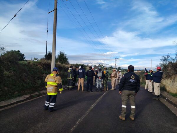 Alerta por fuga de gas en Tlalancaleca