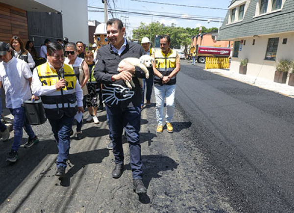 La rehabilitación de la 20 Sur beneficiará a 16 colonias