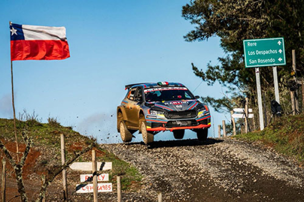 Pilotos Granados y Martí toman el liderato en el WRC Rally de Chile